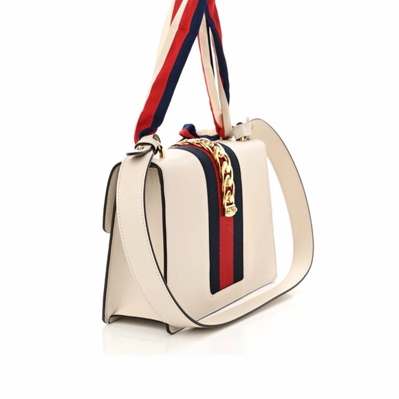 Gucci Sylvie Shoulder Bag with Gold Accents - Picture 2 of 14
